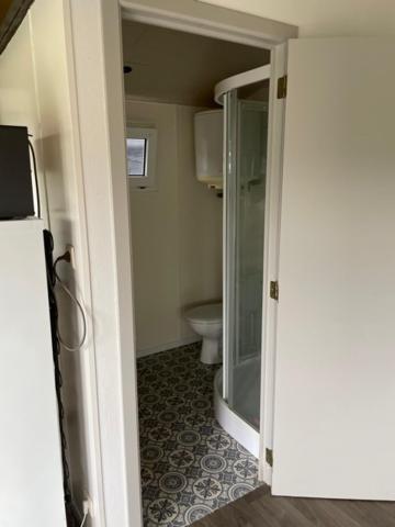 Camping Thalassa Belgische Kust Chalet Bredene Bagian luar foto